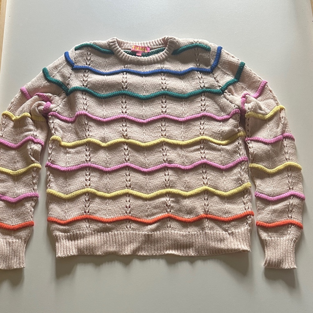 Colorful Striped Women's Sweater